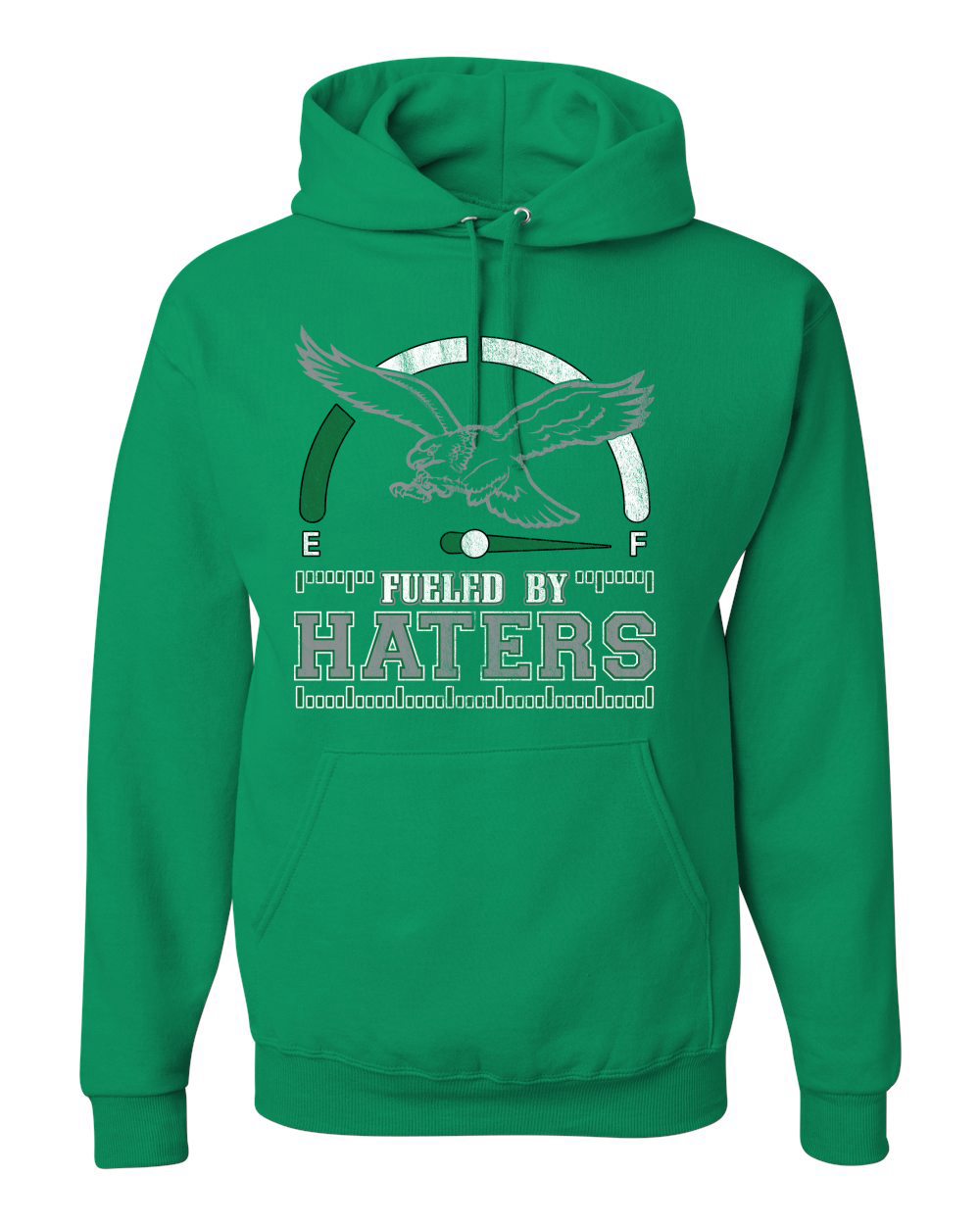 Fueled By Haters Philadelphia Football Eagles Unisex Graphic Hoodie Sweatshirt - Picture 5 of 6