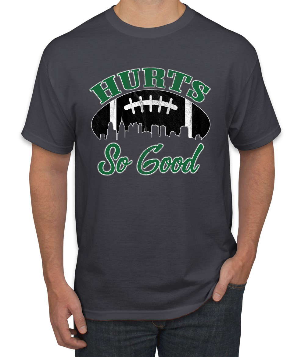 Camiseta para hombre Hurts So Good Philadelphia Football City Philly Eagles - Imagen 4 de 7