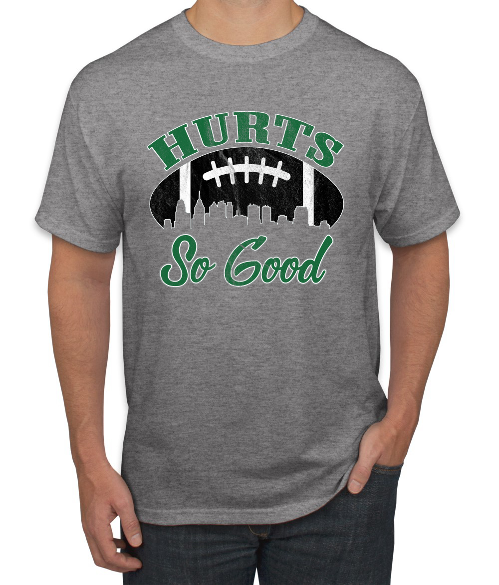 Camiseta para hombre Hurts So Good Philadelphia Football City Philly Eagles - Imagen 5 de 7