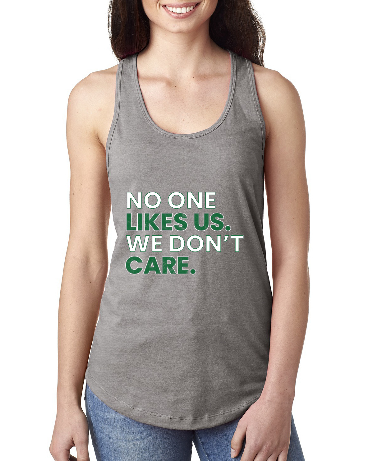 No One Likes Us We Don?t Care Philadelphia Football Philly Eagles Tank Top - Bild 4 von 6