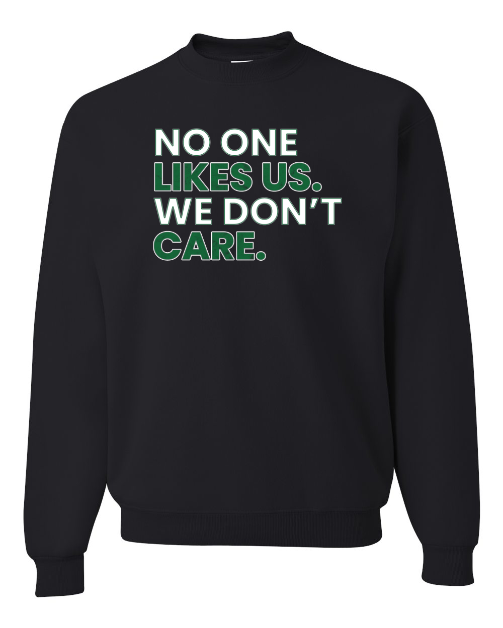No One Likes Us We Dont Care Philadelphia Football Philly Eagles Sweatshirt - Picture 3 of 7