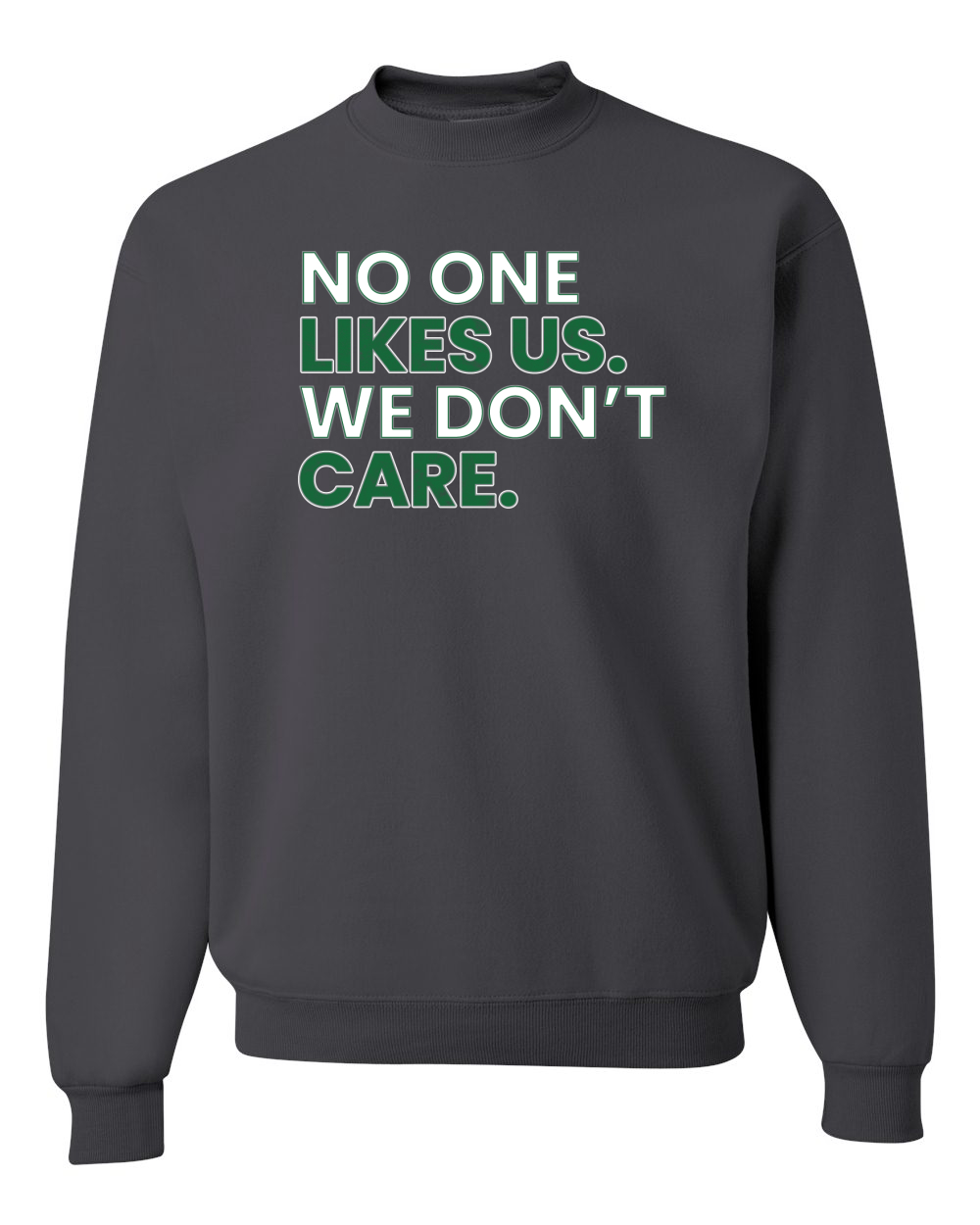 No One Likes Us We Dont Care Philadelphia Football Philly Eagles Sweatshirt - Picture 4 of 7