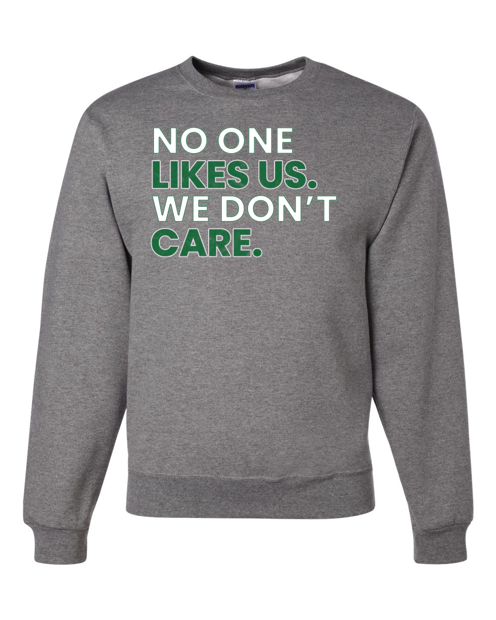 No One Likes Us We Dont Care Philadelphia Football Philly Eagles Sweatshirt - Picture 5 of 7