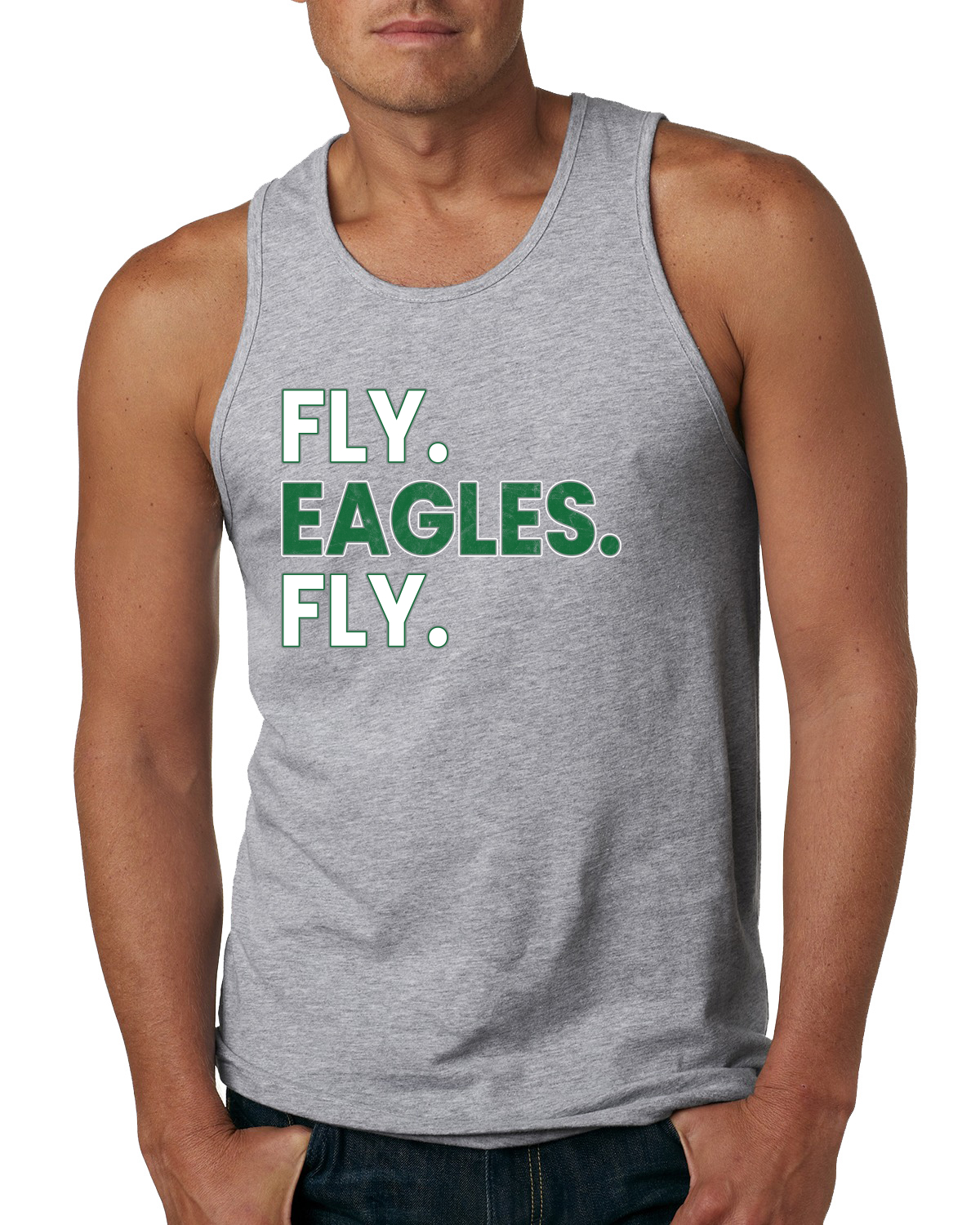 Camiseta sin mangas gráfica Fly Eagles Fly Philly Philadelphia Eagles - Imagen 4 de 4