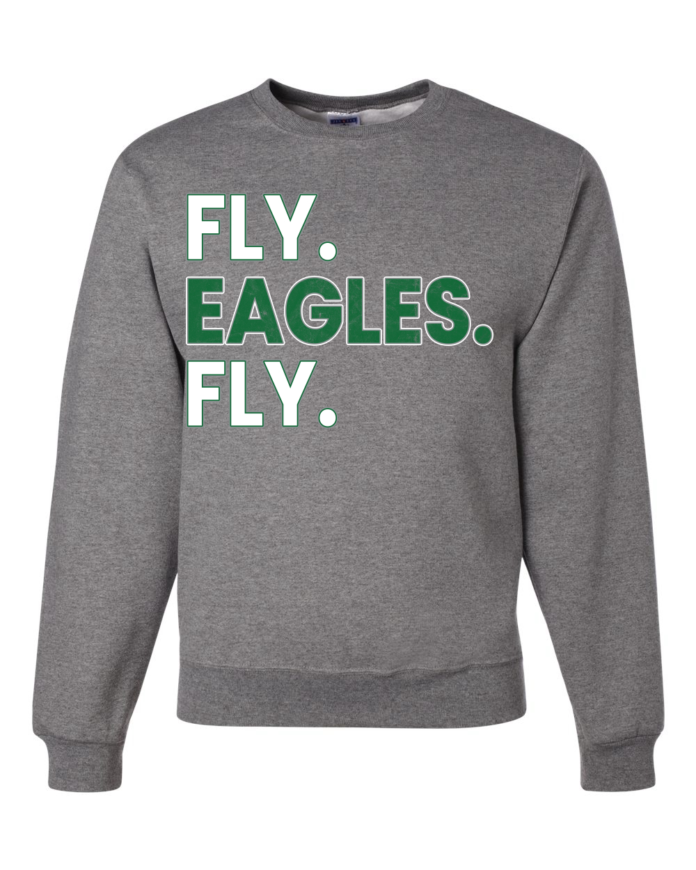 Fly Eagles Fly Philly Philadelphia Football Eagles Crewneck Sweatshirt - Picture 5 of 7