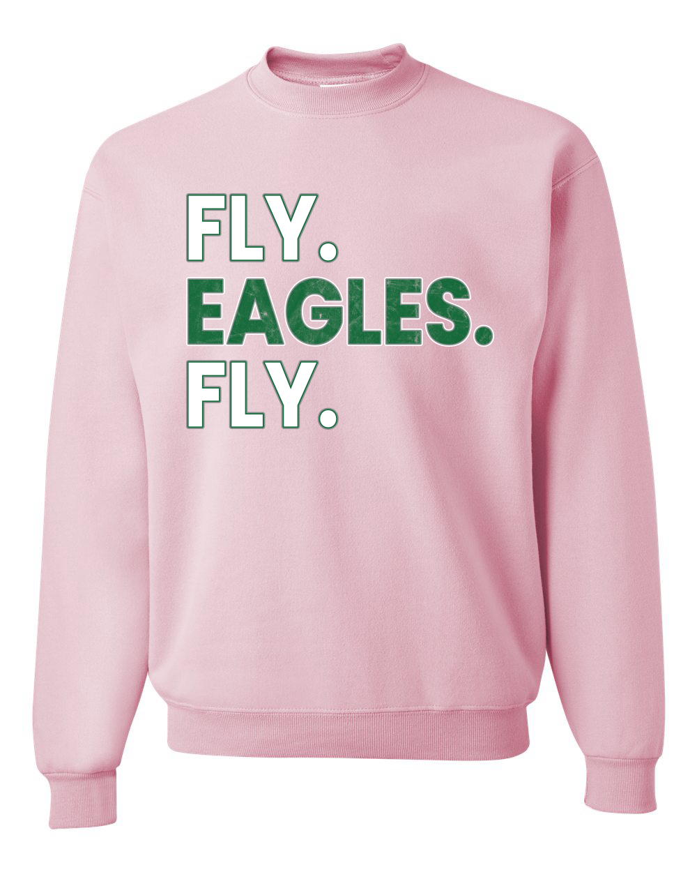 Fly Eagles Fly Philly Philadelphia Football Eagles Crewneck Sweatshirt - Picture 7 of 7