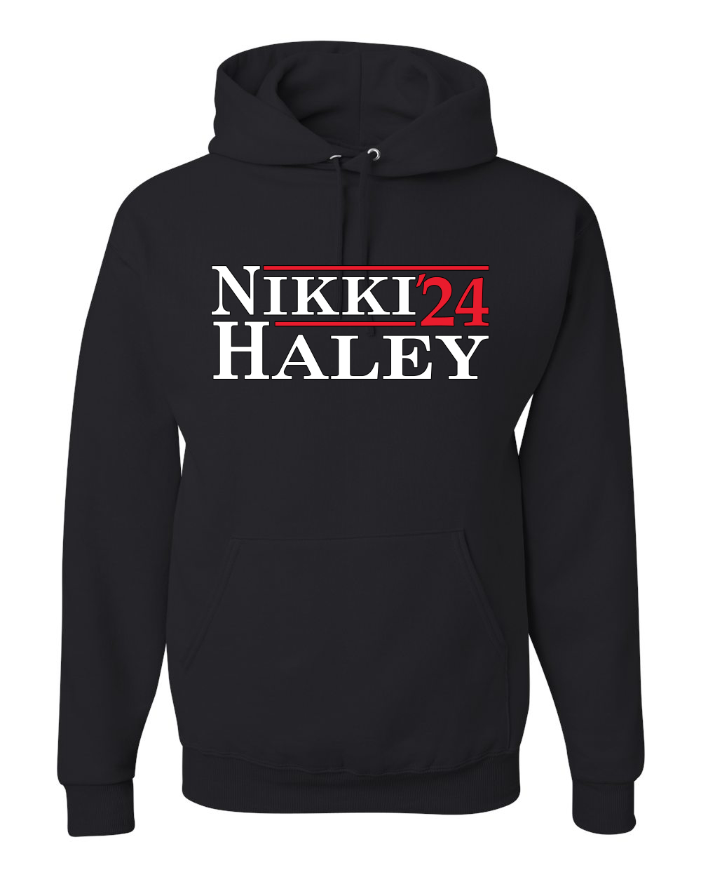 Nikki Haley 2024 Campaign American Pride Unisex Graphic Hoodie Sweatshirt - Picture 3 of 8