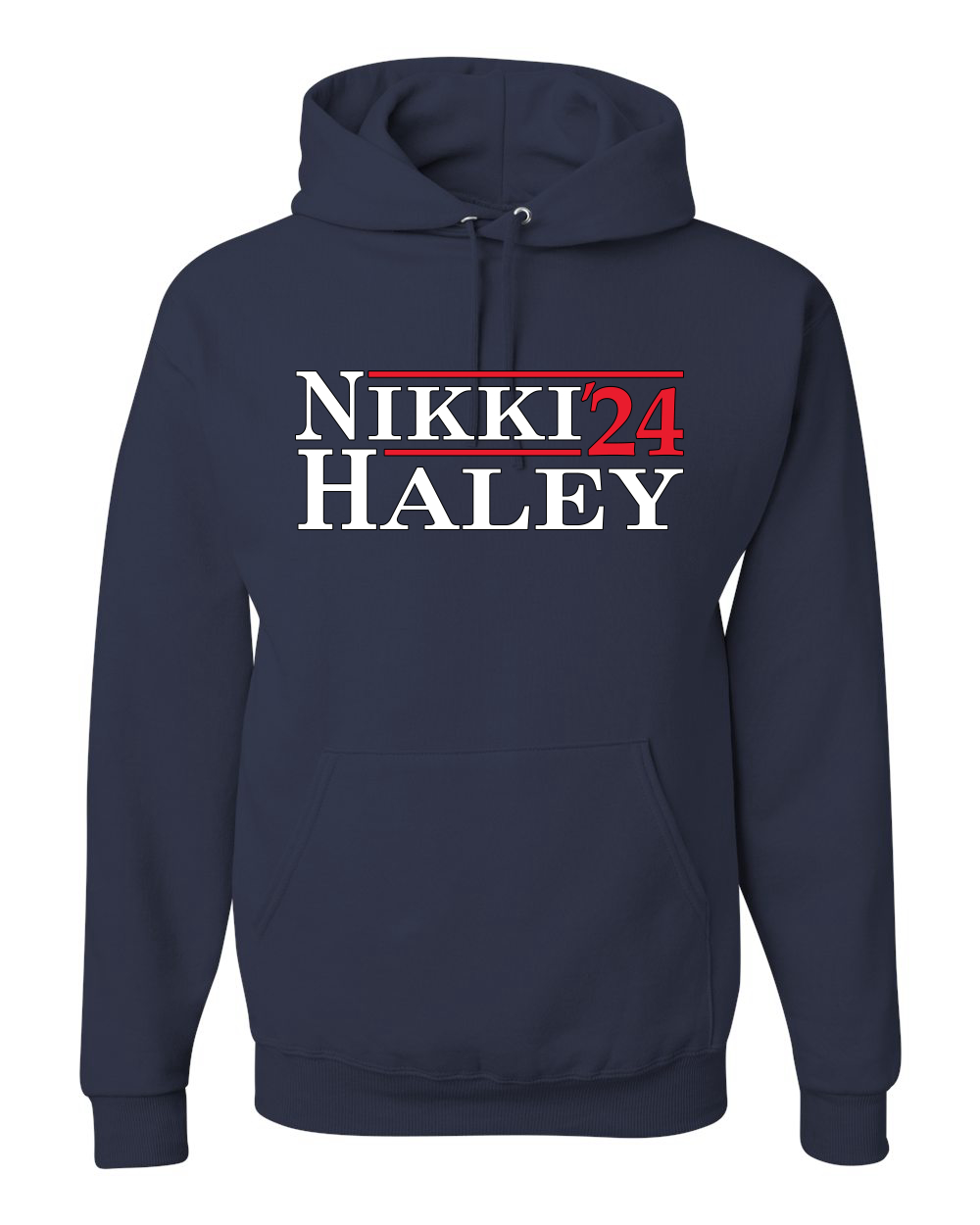 Nikki Haley 2024 Campaign American Pride Unisex Graphic Hoodie Sweatshirt - Picture 5 of 8