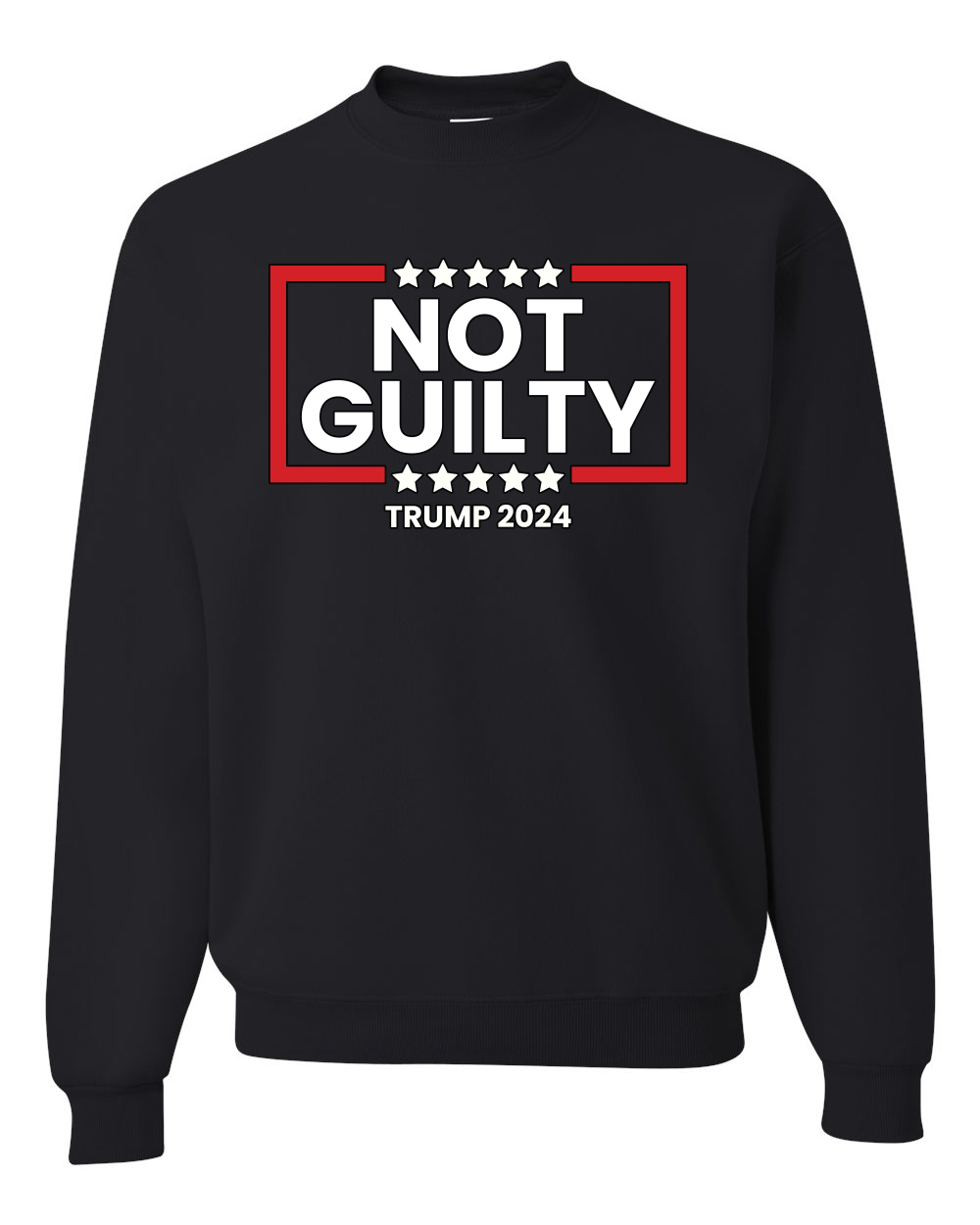 Donald Trump Arrest Not Guilty Verdict Trump 2024 Men Women Sweatshirt - Picture 3 of 12