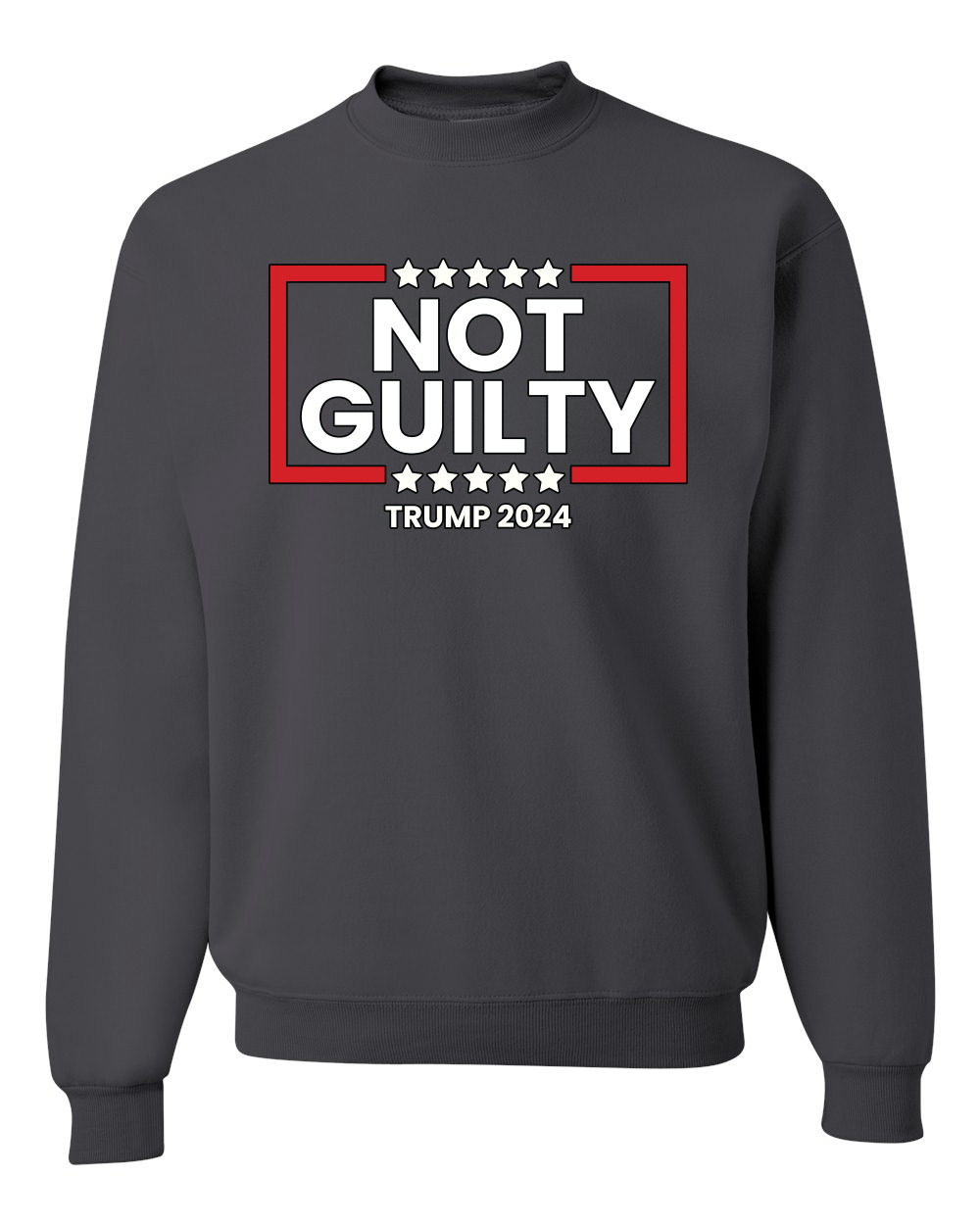 Donald Trump Arrest Not Guilty Verdict Trump 2024 Men Women Sweatshirt - Picture 4 of 12