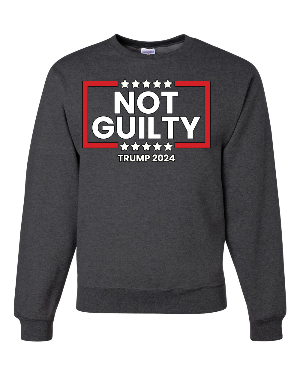 Donald Trump Arrest Not Guilty Verdict Trump 2024 Men Women Sweatshirt - Picture 5 of 12