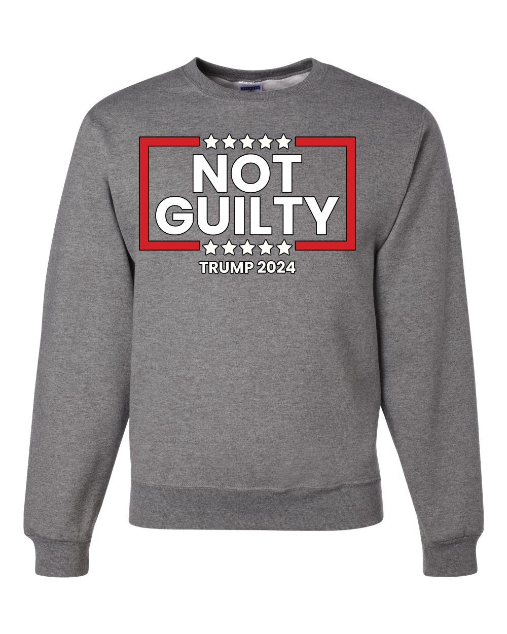 Donald Trump Arrest Not Guilty Verdict Trump 2024 Men Women Sweatshirt - Picture 6 of 12