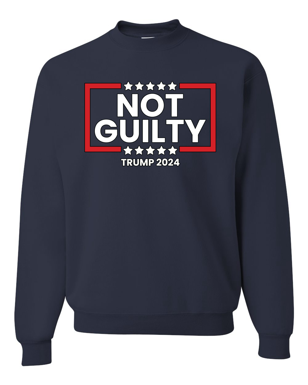 Donald Trump Arrest Not Guilty Verdict Trump 2024 Men Women Sweatshirt - Picture 8 of 12