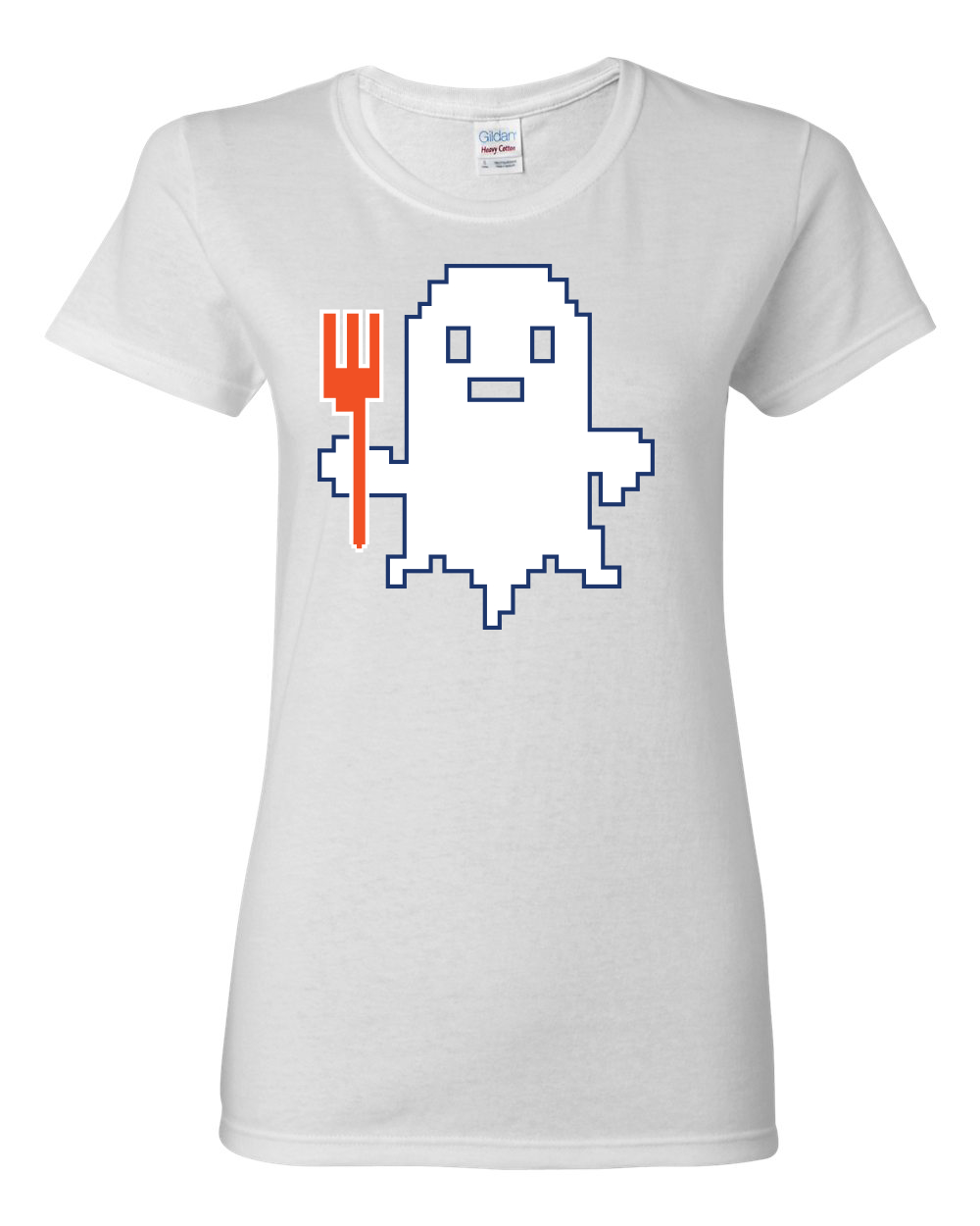 Camisa gráfica de béisbol Ghost Fork LFGM deportes para mujeres de Nueva York - Imagen 6 de 6