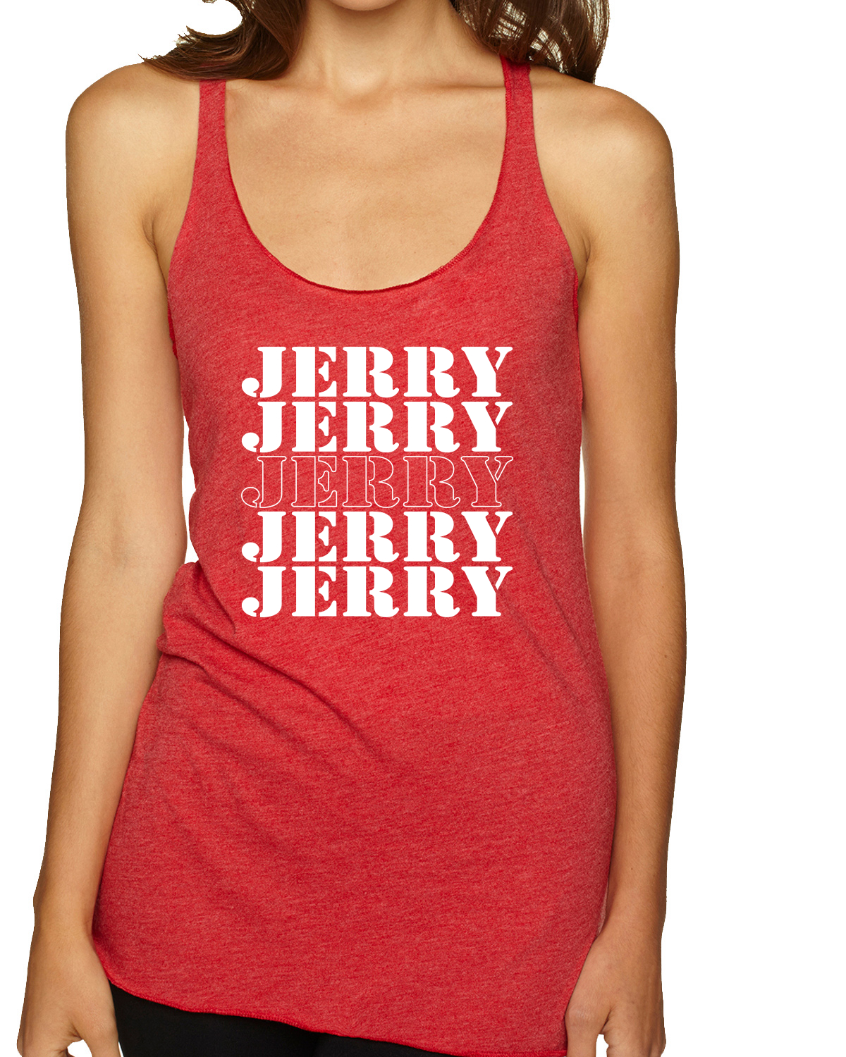 Jerry Springer 90s TV Radio Talk Show Icon Political Host Racerback Tank Top - Bild 7 von 7