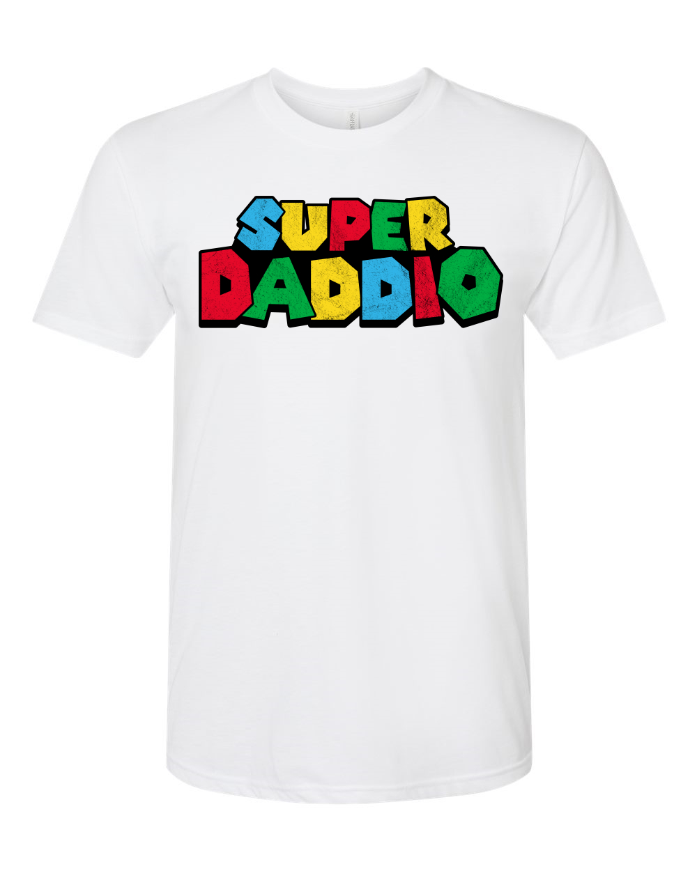 Camiseta Super Daddio Gamer Dad Fan Regalo Hombres Premium Tri Mezcla - Imagen 15 de 15