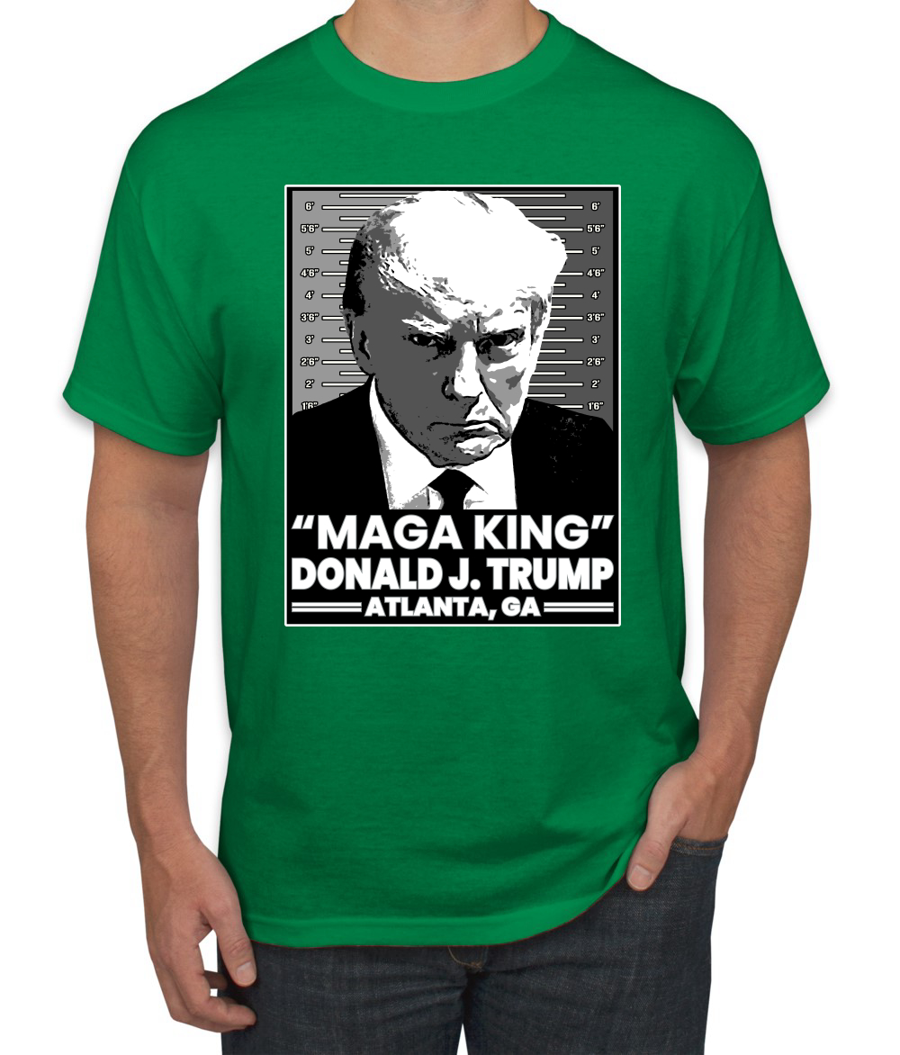 Camiseta Maga King Donald Trump Georgia Oficial Mogshot Cara Hombre - Imagen 8 de 19