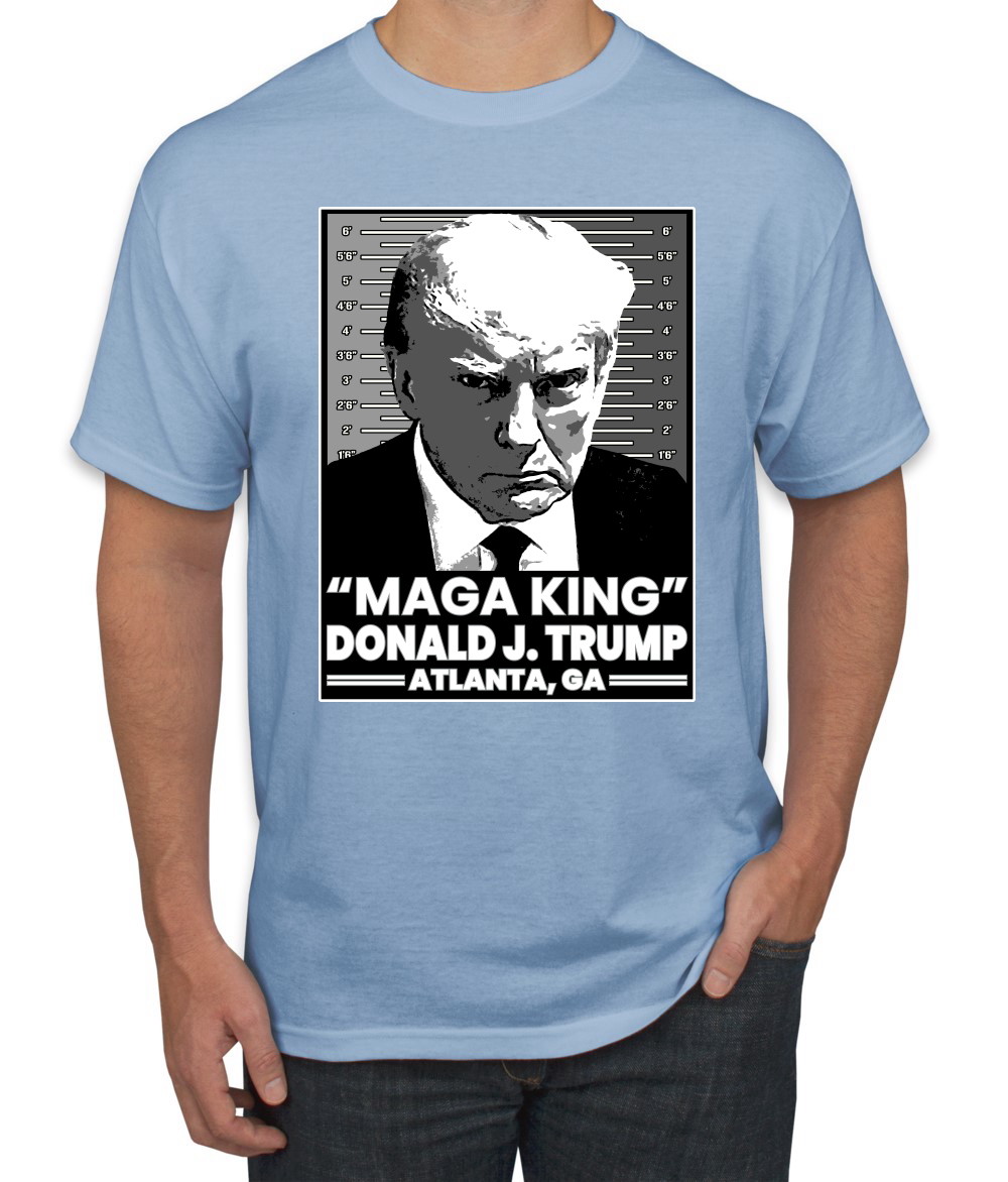 Camiseta Maga King Donald Trump Georgia Oficial Mogshot Cara Hombre - Imagen 9 de 19