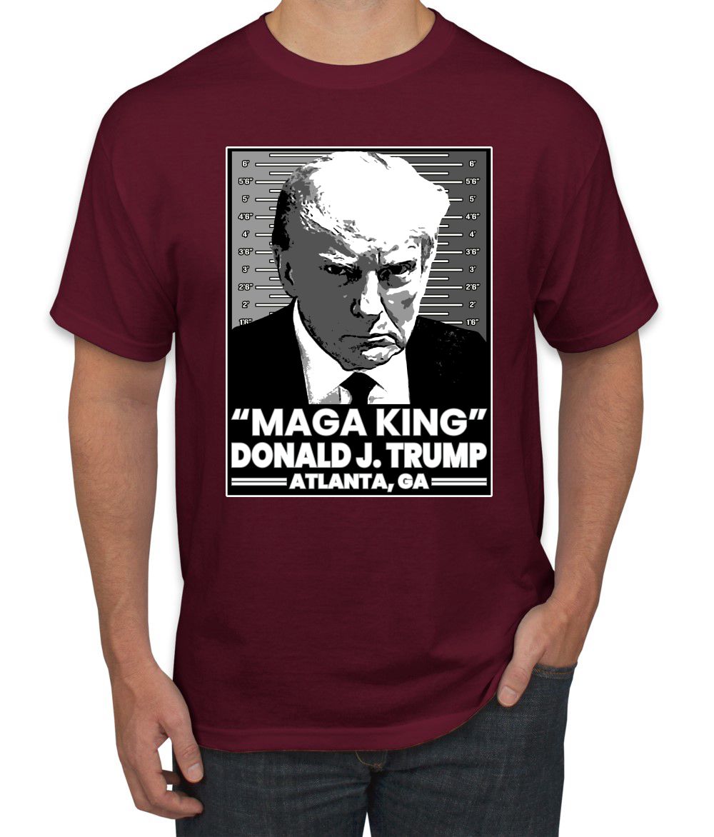 Camiseta Maga King Donald Trump Georgia Oficial Mogshot Cara Hombre - Imagen 10 de 19