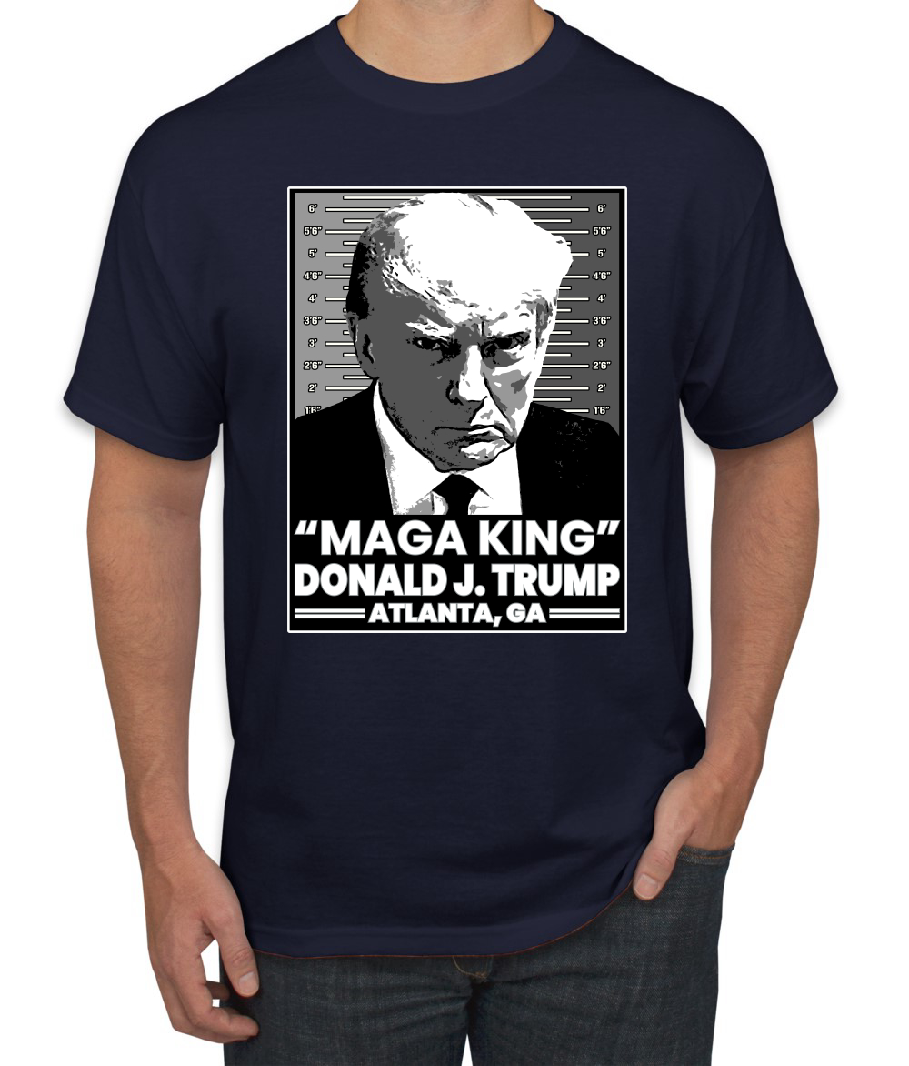 Camiseta Maga King Donald Trump Georgia Oficial Mogshot Cara Hombre - Imagen 12 de 19