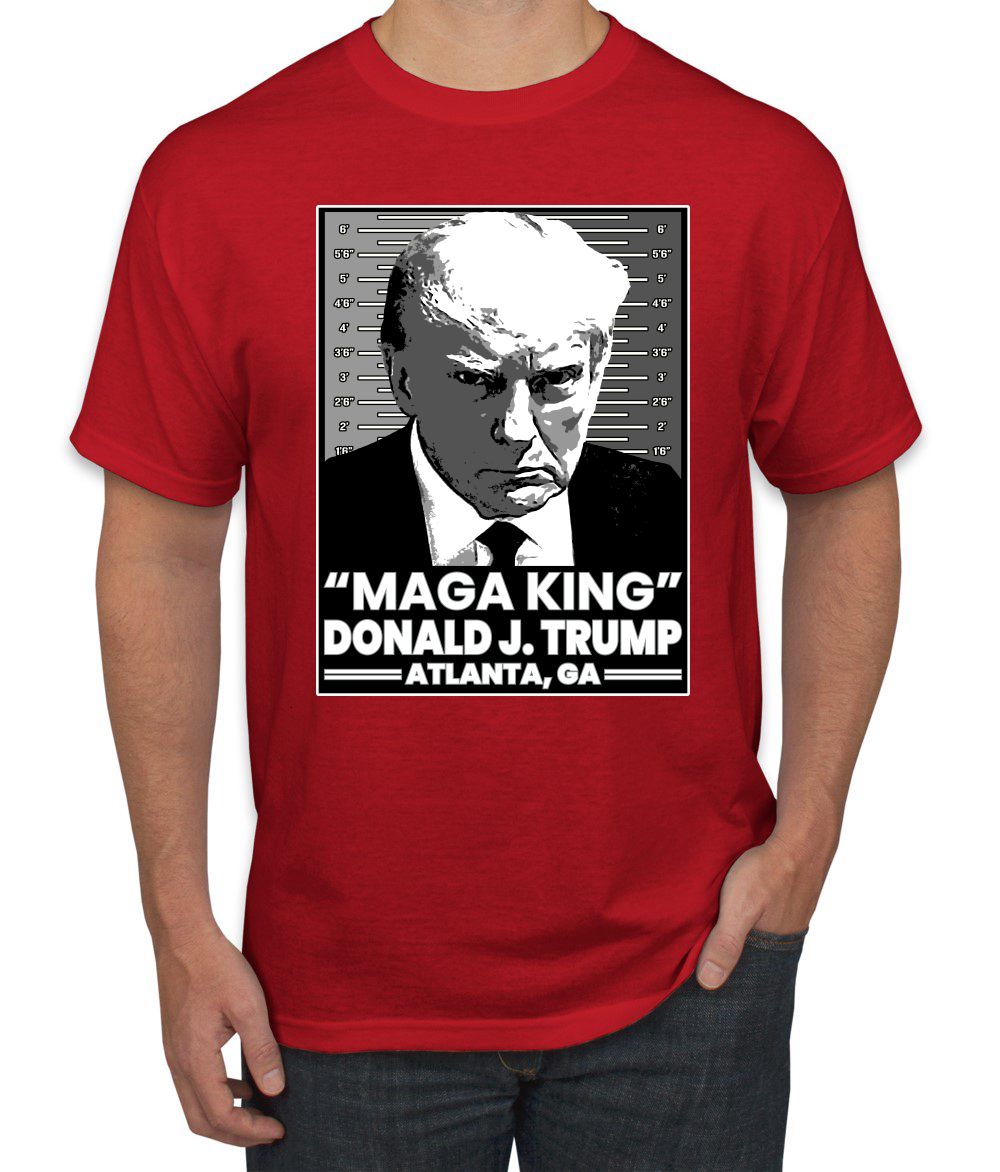 Camiseta Maga King Donald Trump Georgia Oficial Mogshot Cara Hombre - Imagen 14 de 19