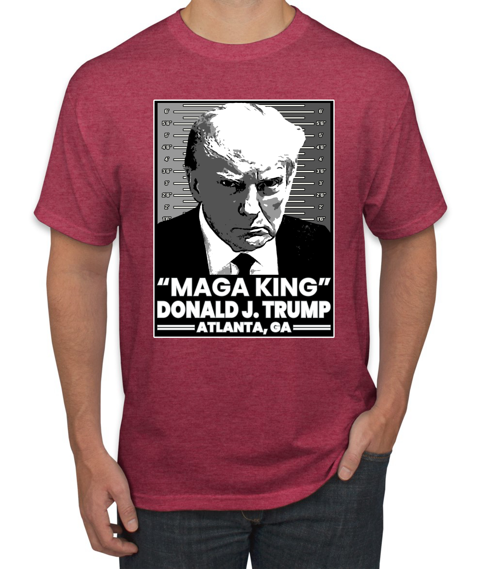 Camiseta Maga King Donald Trump Georgia Oficial Mogshot Cara Hombre - Imagen 18 de 19