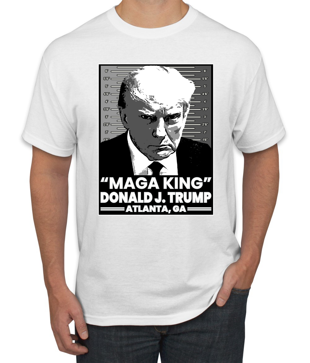 Camiseta Maga King Donald Trump Georgia Oficial Mogshot Cara Hombre - Imagen 19 de 19