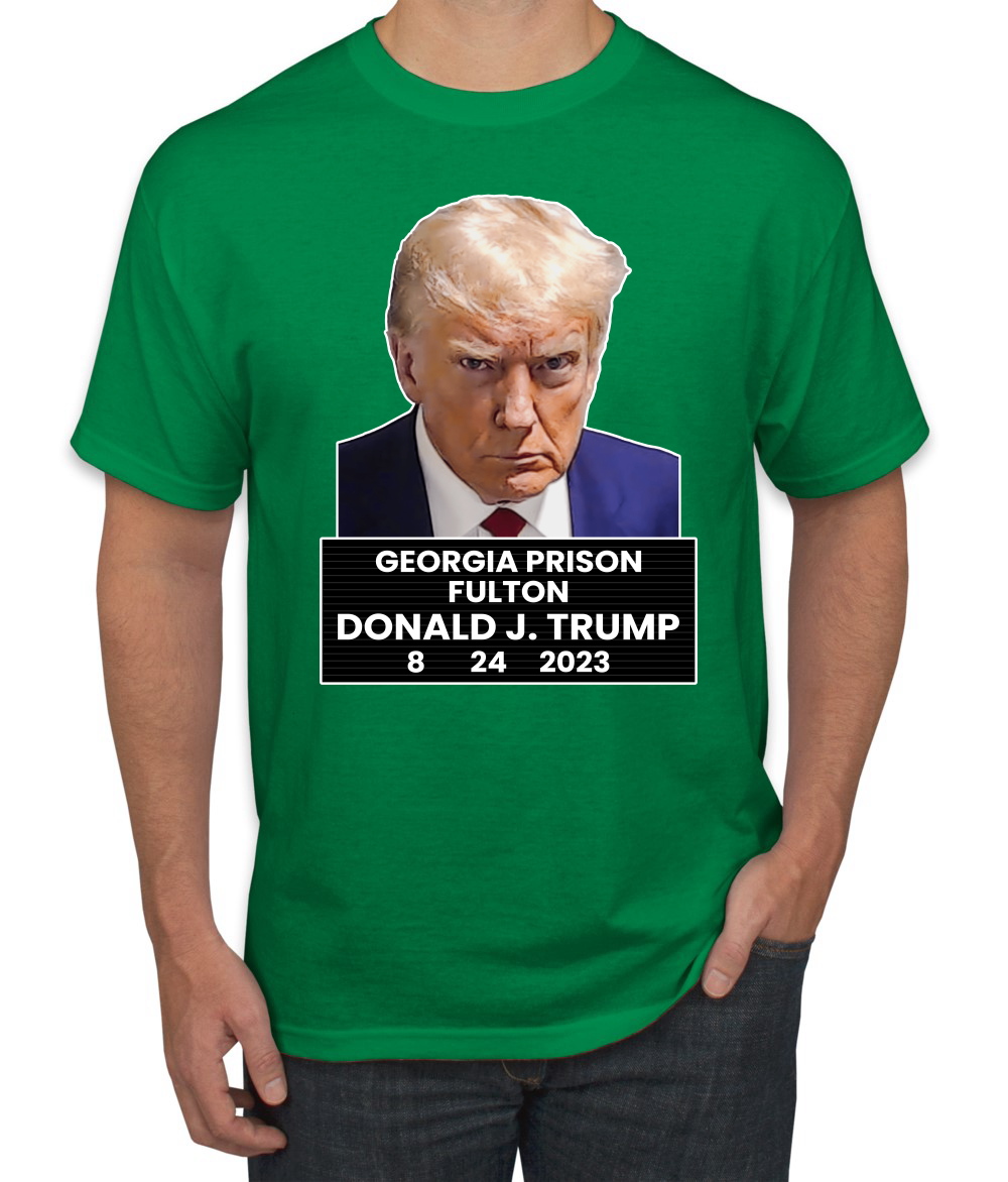 Camiseta oficial para hombre Trump Not Guilty Mugshot de Georgia - Imagen 8 de 19