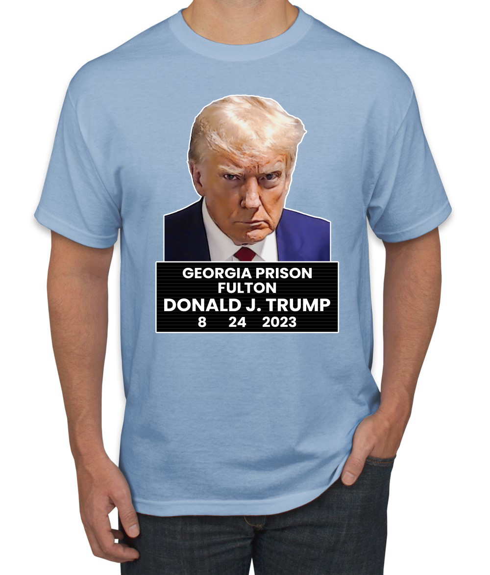 Camiseta oficial para hombre Trump Not Guilty Mugshot de Georgia - Imagen 9 de 19