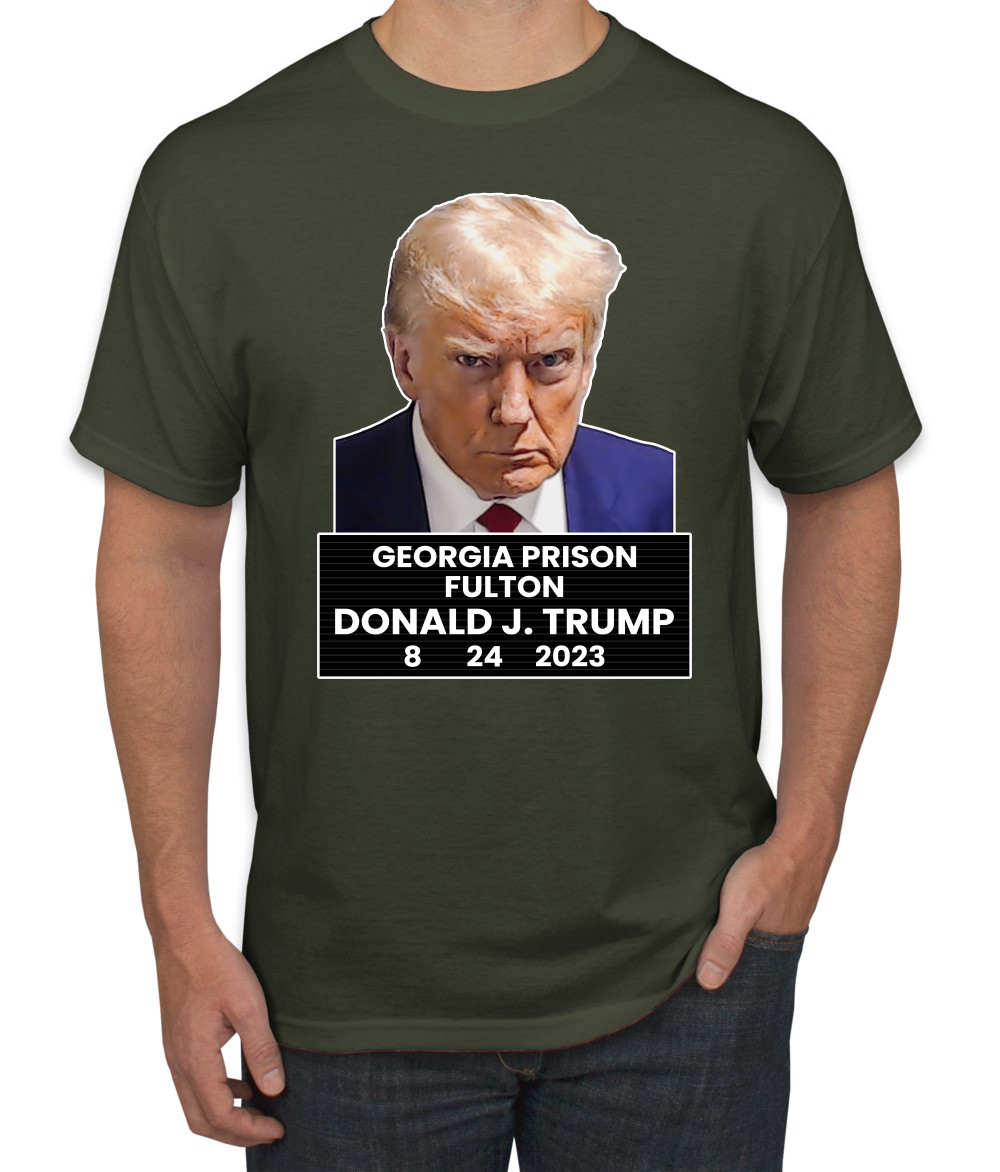 Camiseta oficial para hombre Trump Not Guilty Mugshot de Georgia - Imagen 11 de 19