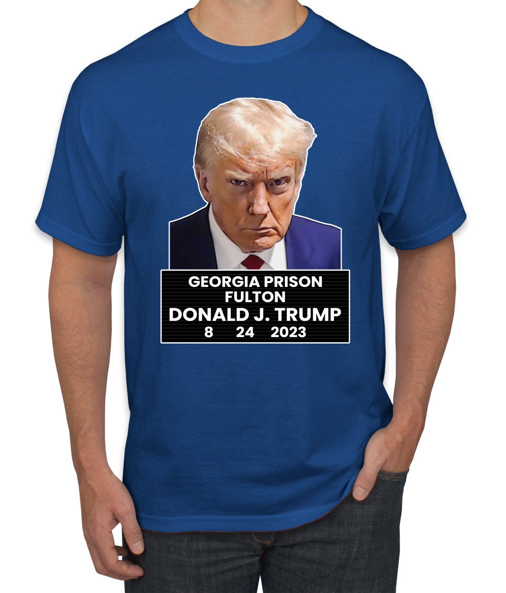 Camiseta oficial para hombre Trump Not Guilty Mugshot de Georgia - Imagen 15 de 19