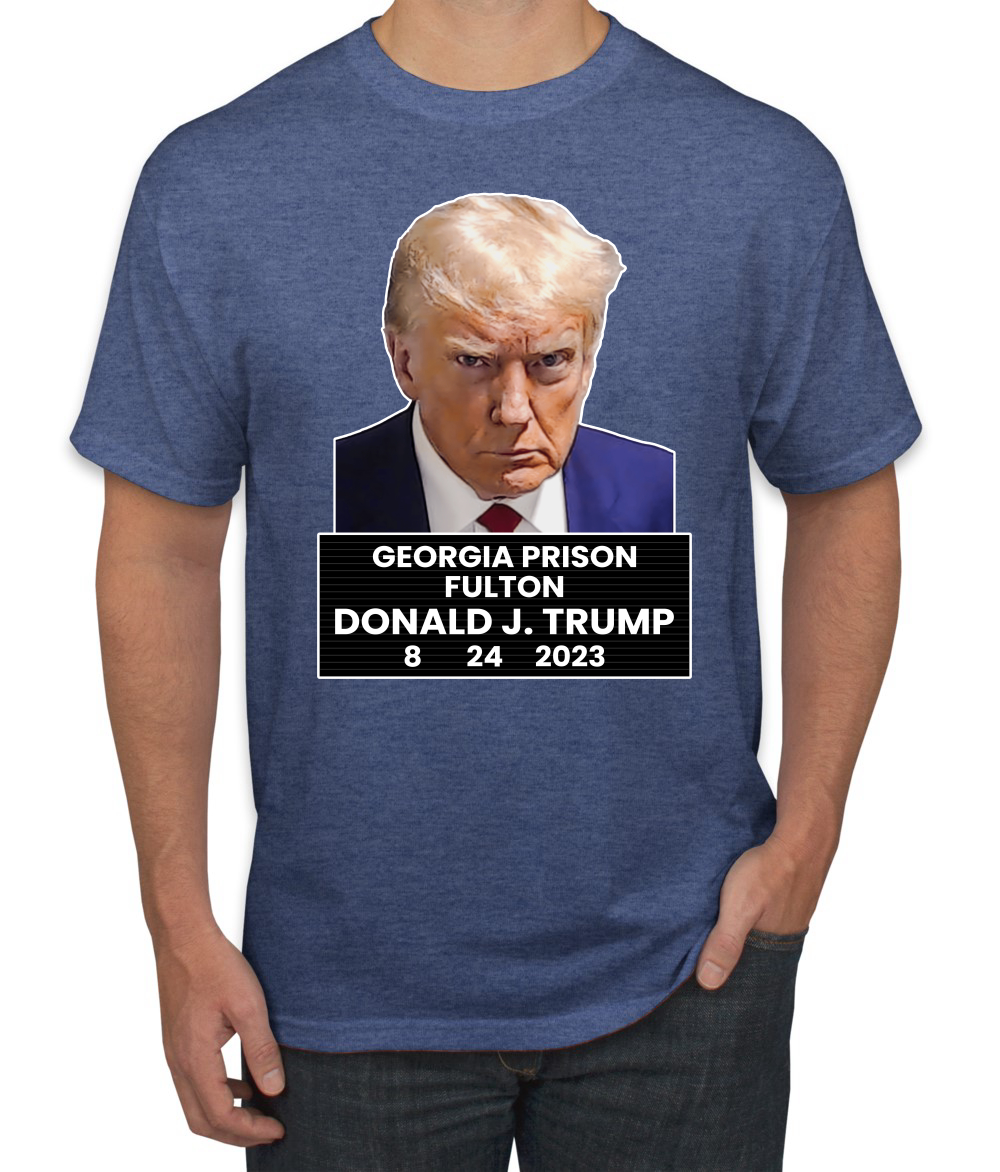 Camiseta oficial para hombre Trump Not Guilty Mugshot de Georgia - Imagen 16 de 19