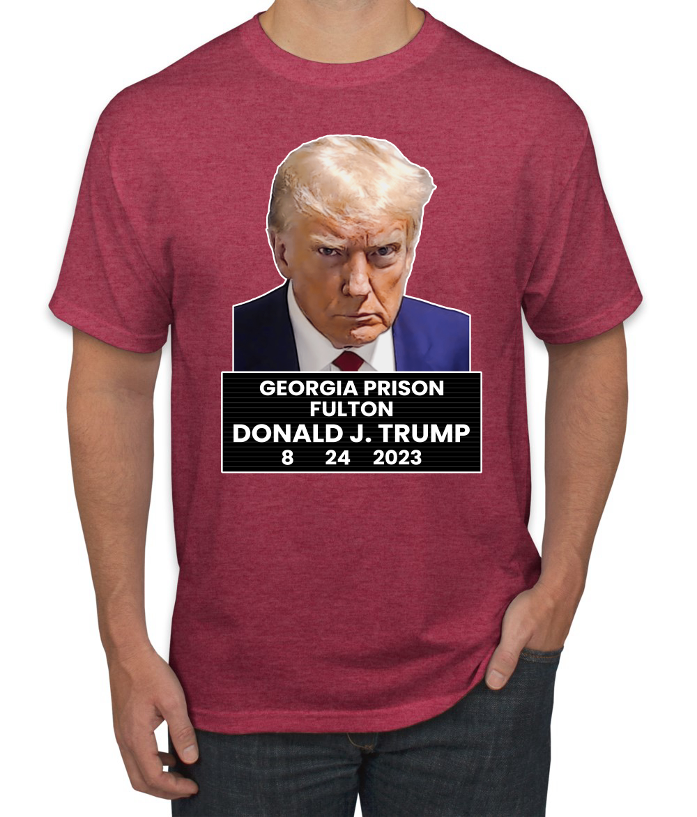 Camiseta oficial para hombre Trump Not Guilty Mugshot de Georgia - Imagen 18 de 19