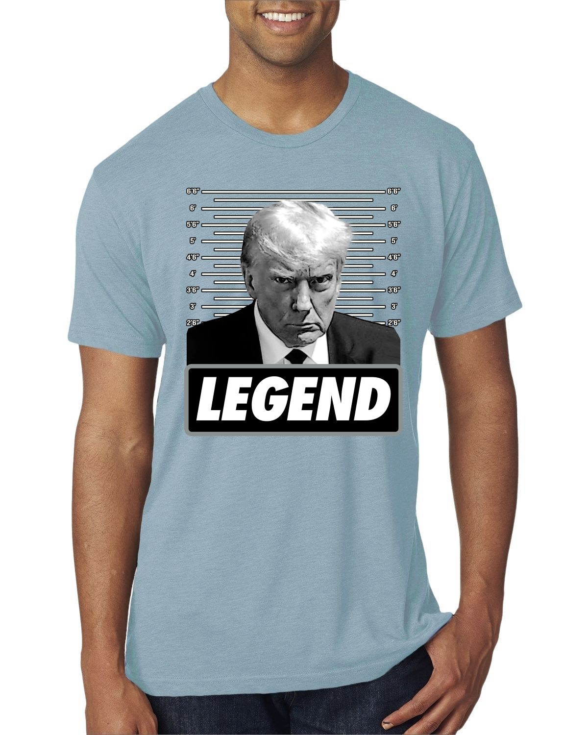 Camiseta Trump Georgia Taz Shot Legend Pro Trump 2024 Republicano Hombres TriBlend - Imagen 16 de 17