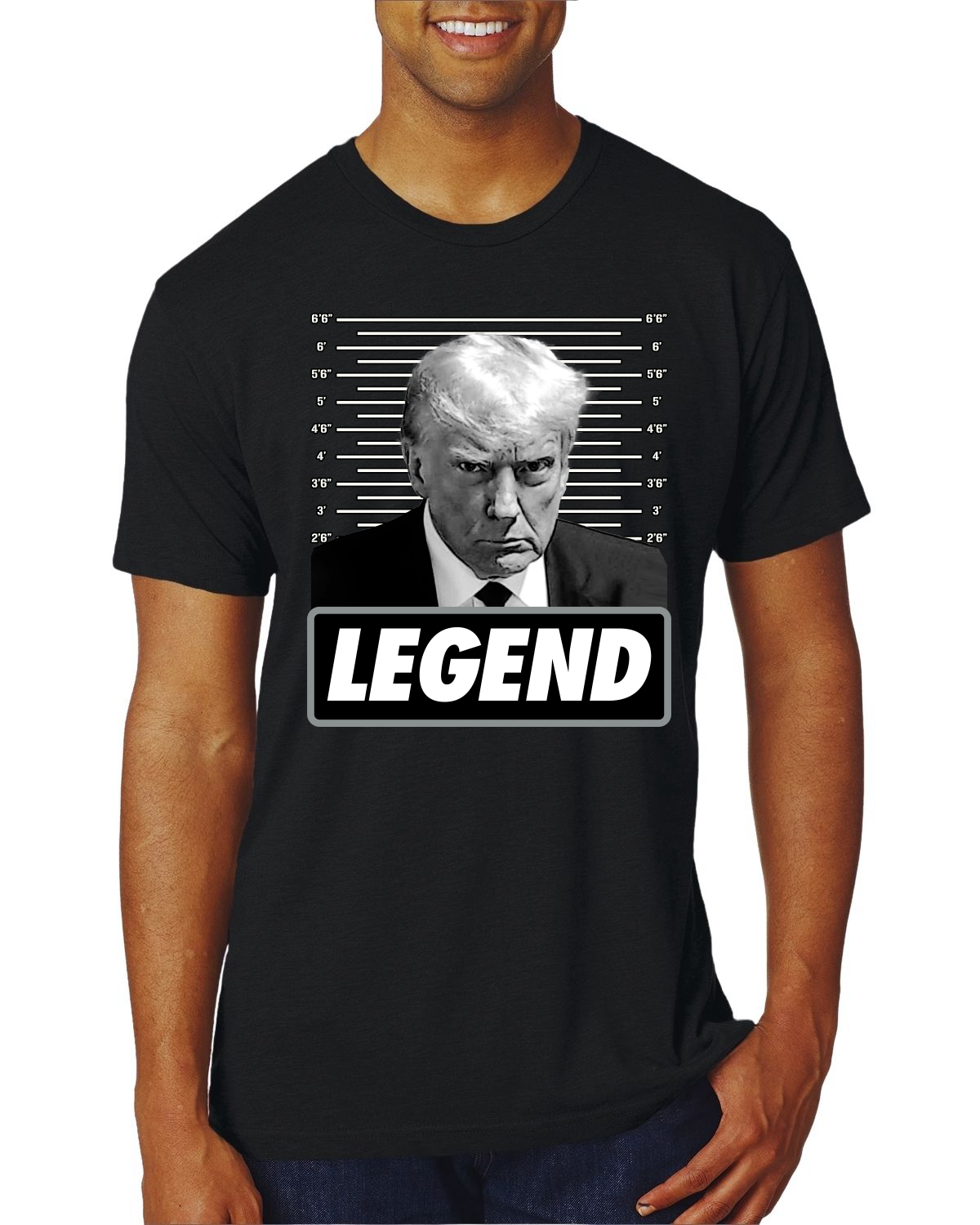 Camiseta Trump Georgia Taz Shot Legend Pro Trump 2024 Republicano Hombres TriBlend - Imagen 14 de 17