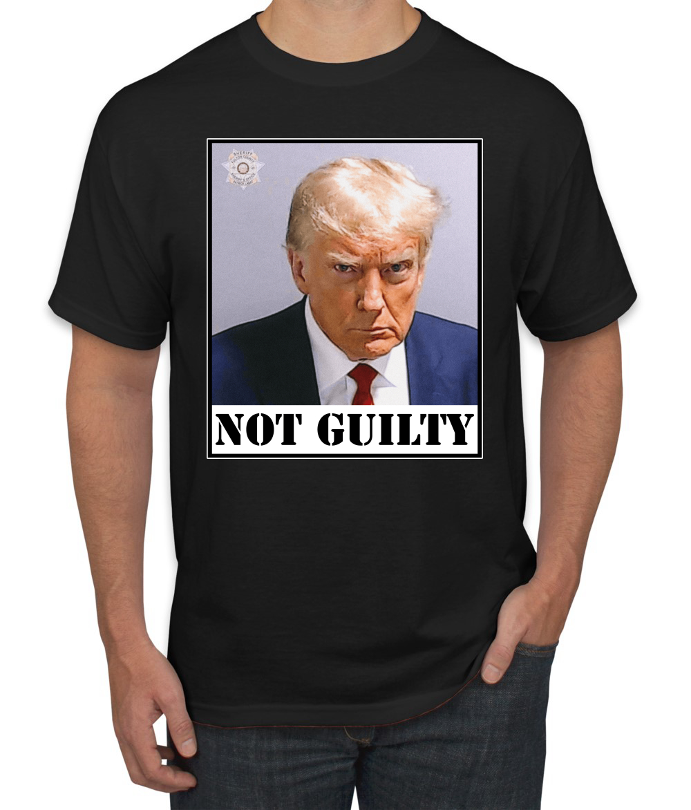 Camiseta oficial de Georgia Taz Shot no culpable profesional Trump 2024 para hombre - Imagen 3 de 22