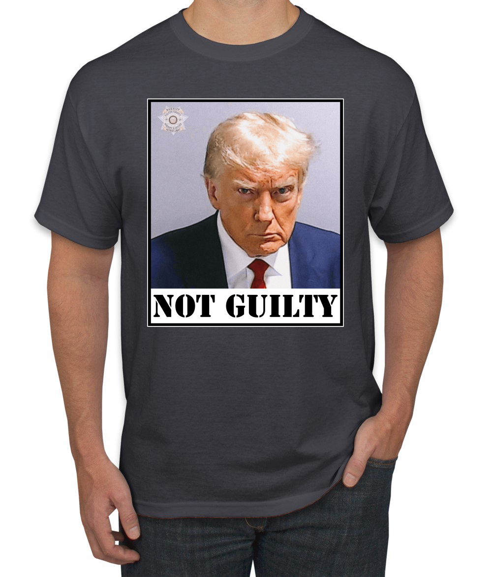 Camiseta oficial de Georgia Taz Shot no culpable profesional Trump 2024 para hombre - Imagen 4 de 22