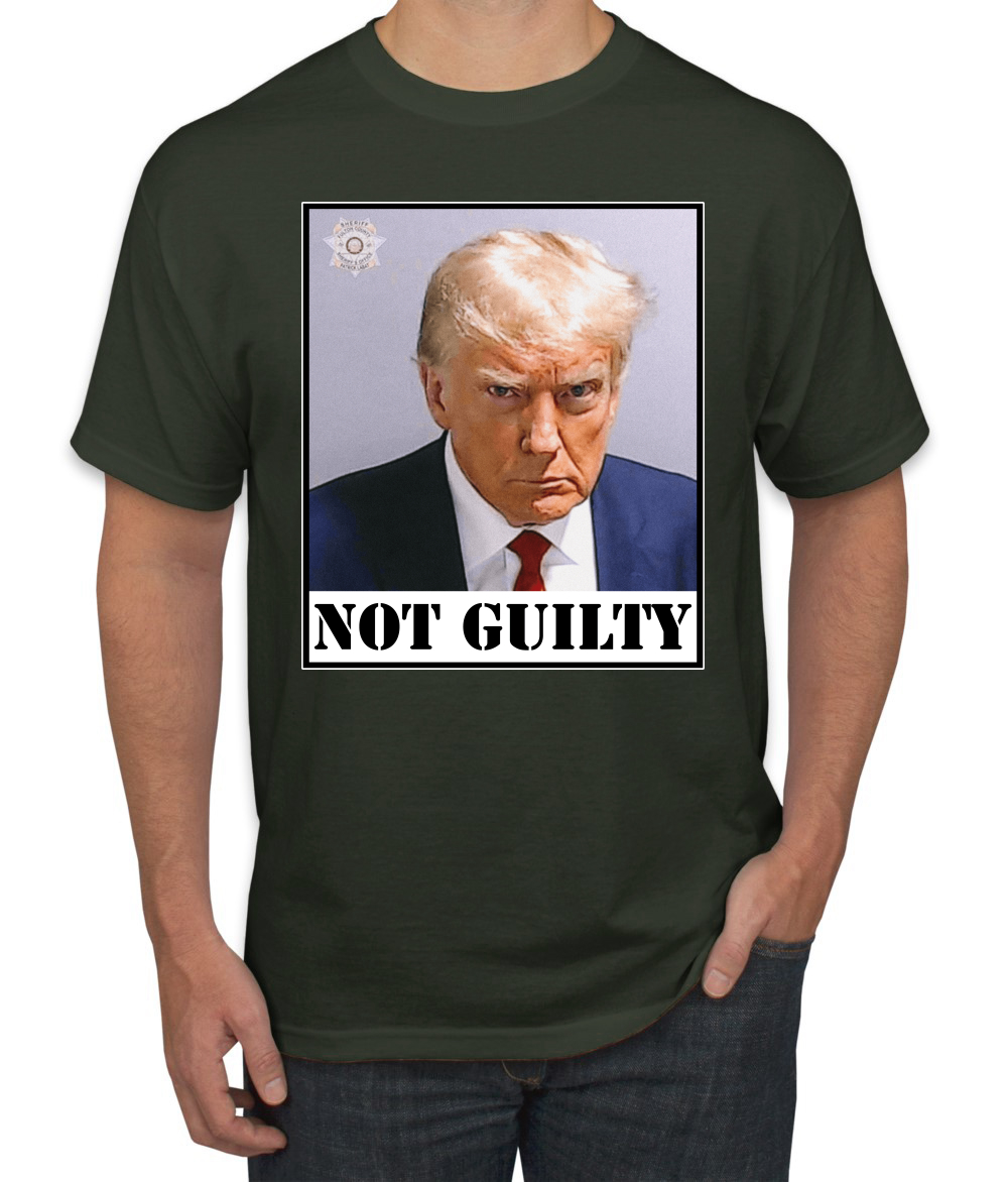 Camiseta oficial de Georgia Taz Shot no culpable profesional Trump 2024 para hombre - Imagen 5 de 22