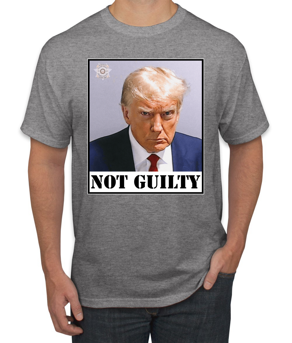 Camiseta oficial de Georgia Taz Shot no culpable profesional Trump 2024 para hombre - Imagen 7 de 22