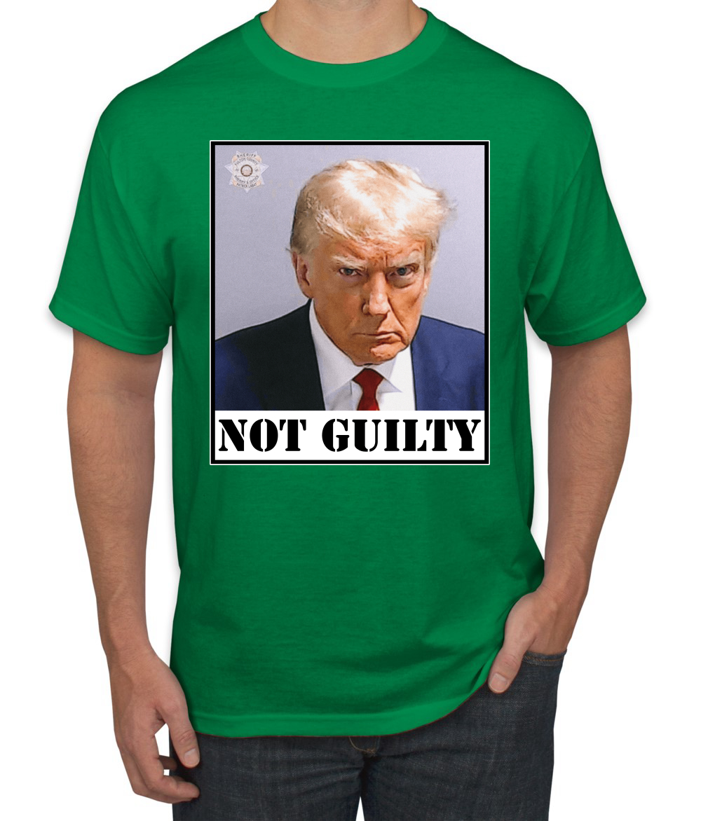 Camiseta oficial de Georgia Taz Shot no culpable profesional Trump 2024 para hombre - Imagen 8 de 22