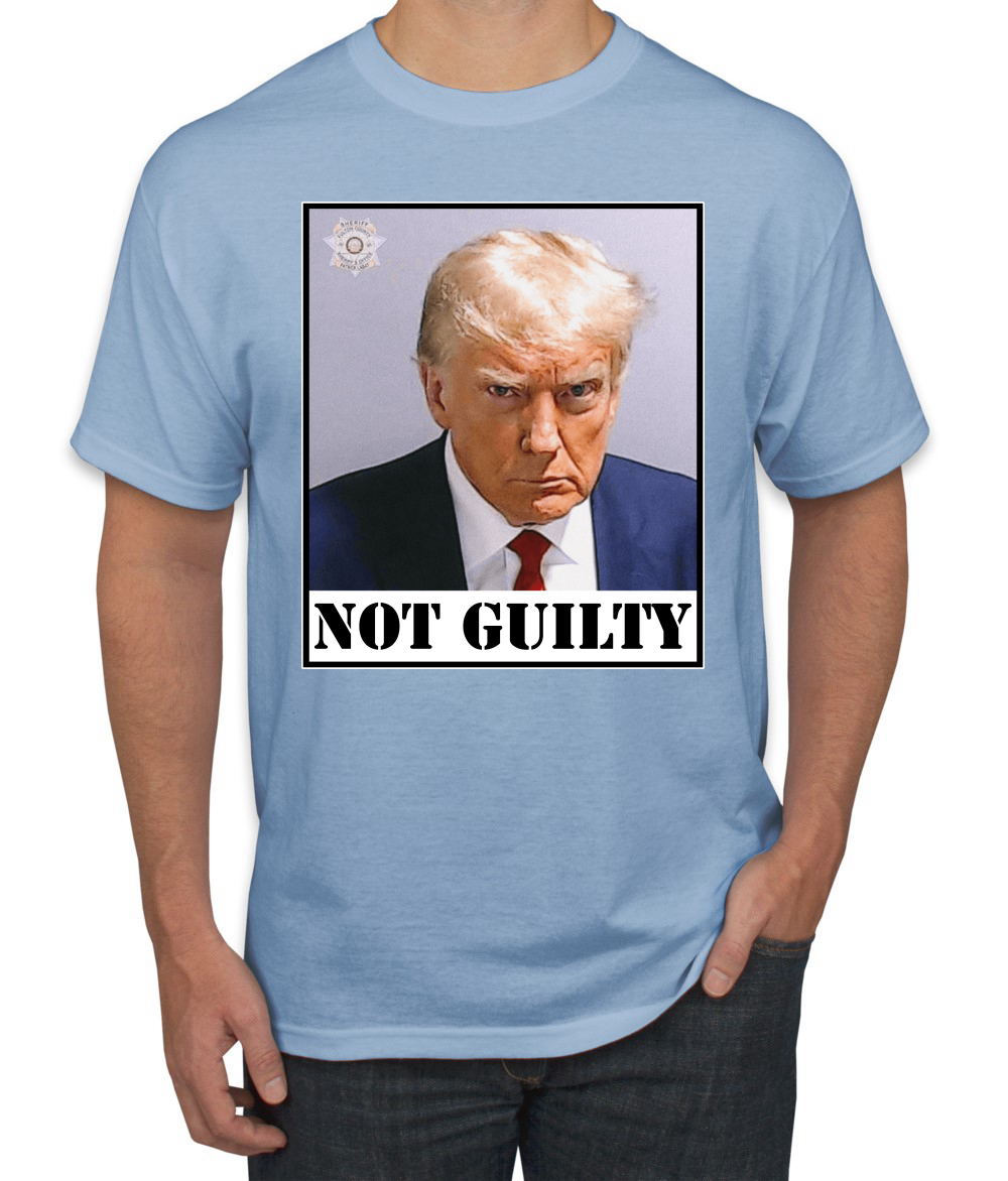 Camiseta oficial de Georgia Taz Shot no culpable profesional Trump 2024 para hombre - Imagen 20 de 22