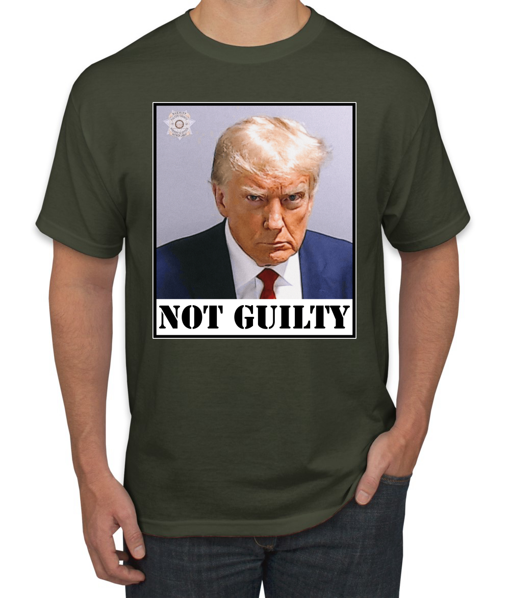 Camiseta oficial de Georgia Taz Shot no culpable profesional Trump 2024 para hombre - Imagen 21 de 22