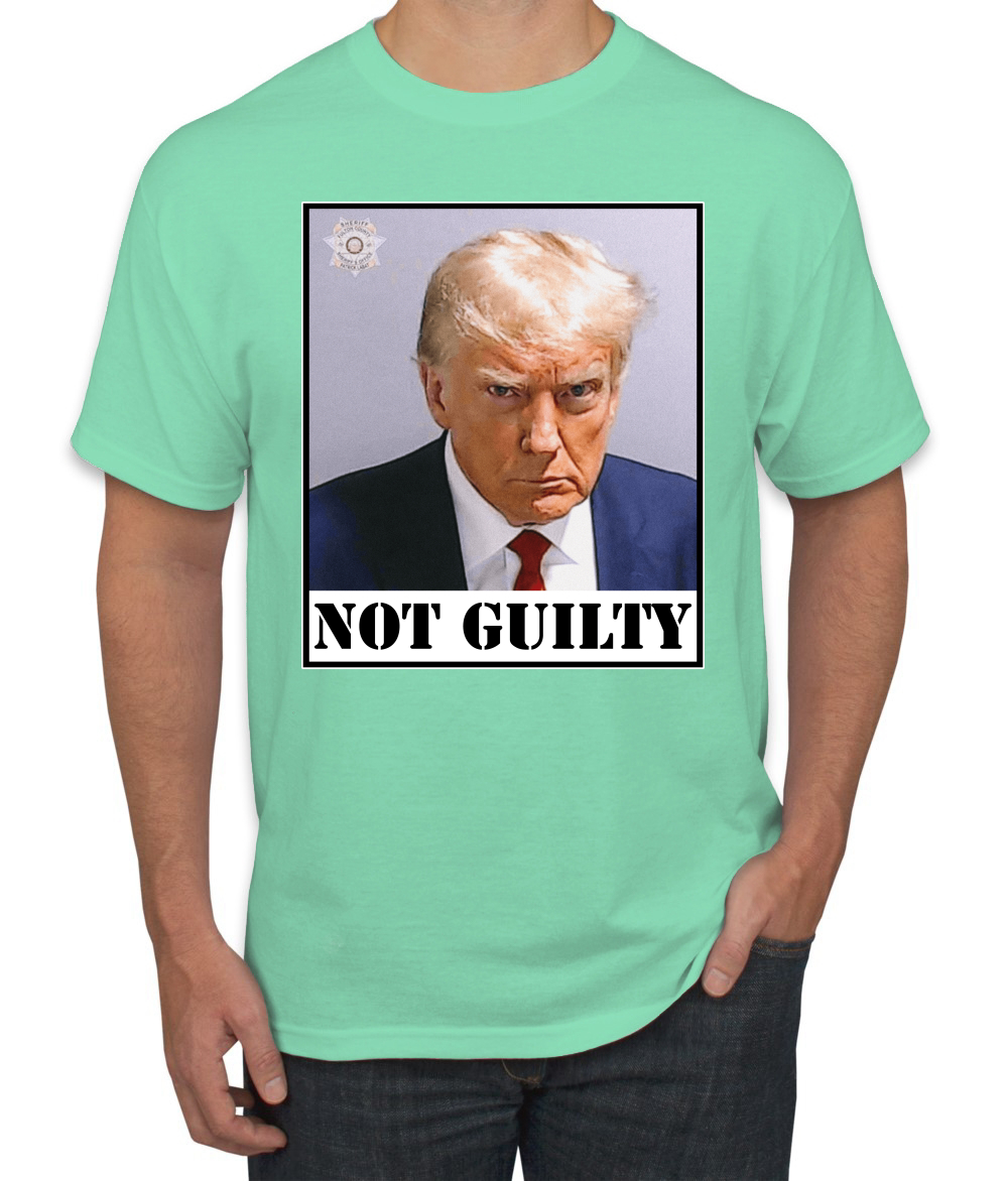 Camiseta oficial de Georgia Taz Shot no culpable profesional Trump 2024 para hombre - Imagen 19 de 22