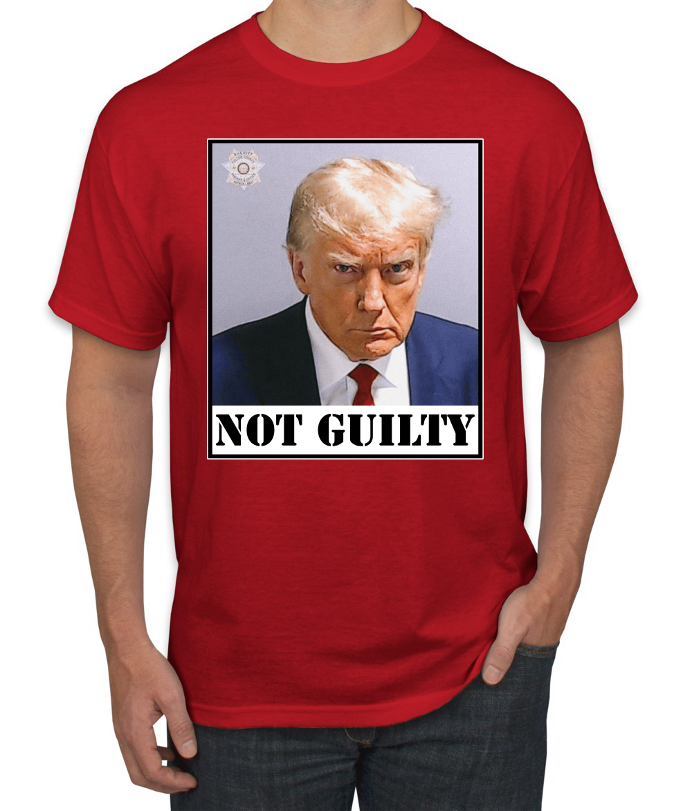 Camiseta oficial de Georgia Taz Shot no culpable profesional Trump 2024 para hombre - Imagen 12 de 22