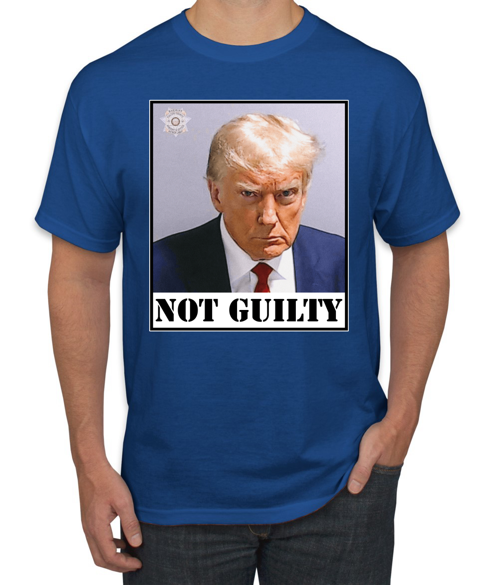 Camiseta oficial de Georgia Taz Shot no culpable profesional Trump 2024 para hombre - Imagen 13 de 22
