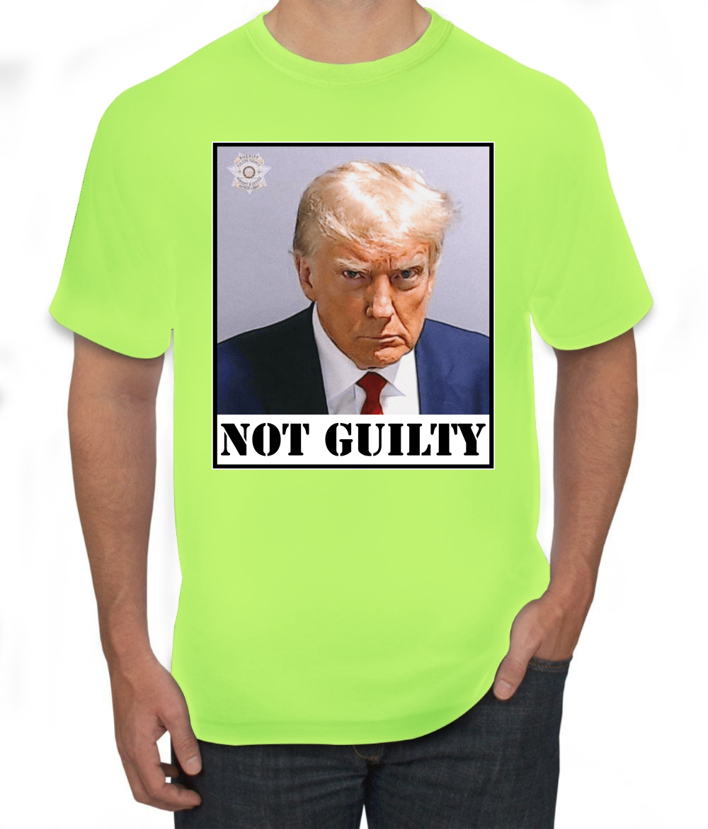 Camiseta oficial de Georgia Taz Shot no culpable profesional Trump 2024 para hombre - Imagen 18 de 22