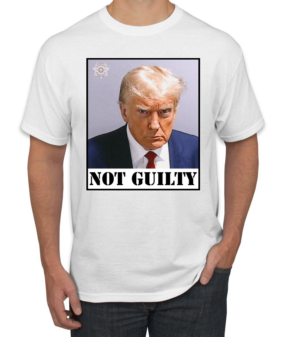 Camiseta oficial de Georgia Taz Shot no culpable profesional Trump 2024 para hombre - Imagen 17 de 22