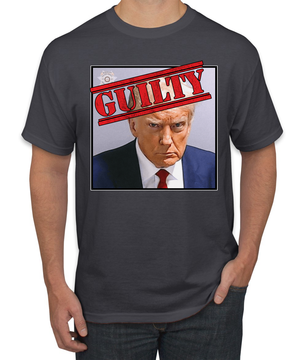 Camiseta Guilty Donald Trump Oficial Georgia Taz Shot para Hombre - Imagen 4 de 22