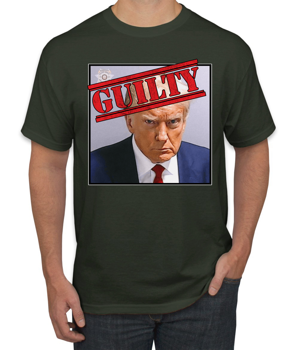 Camiseta Guilty Donald Trump Oficial Georgia Taz Shot para Hombre - Imagen 5 de 22
