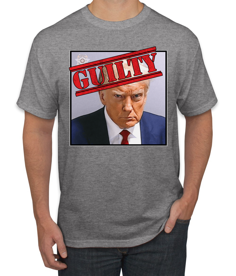 Camiseta Guilty Donald Trump Oficial Georgia Taz Shot para Hombre - Imagen 7 de 22